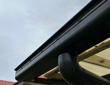 New Gutter And Downpipe