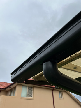 New Gutter And Downpipe