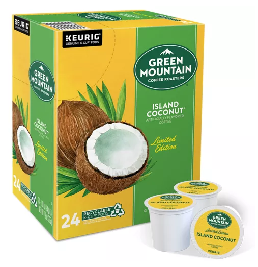 Green Mountain Coffee – Island Coconut 