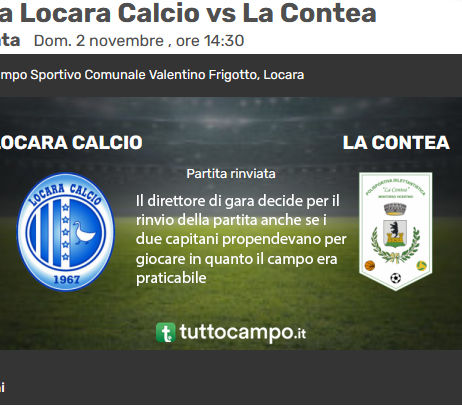 CAMPIONATO 2^ CATEGORIA gir.D - 8ª giornata (02.11.25)