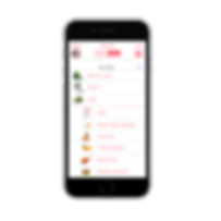 iOS messenger keyboard