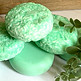 Custom solid shampoo and conditioner bars made with essential ois.