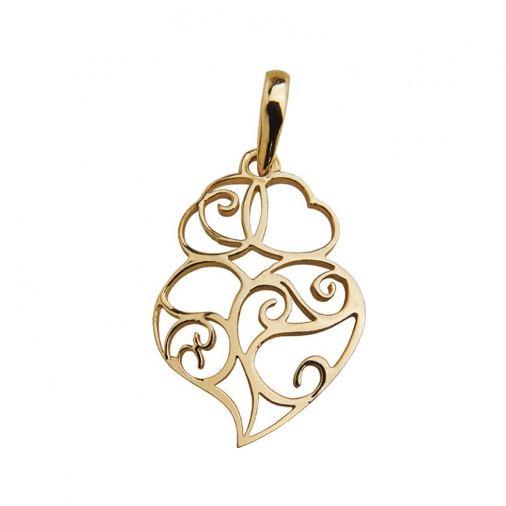 Coração FADO Ouro 19K