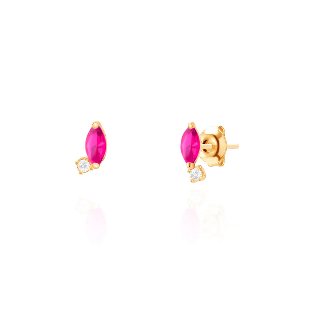 Brincos ROSE Ouro 19K