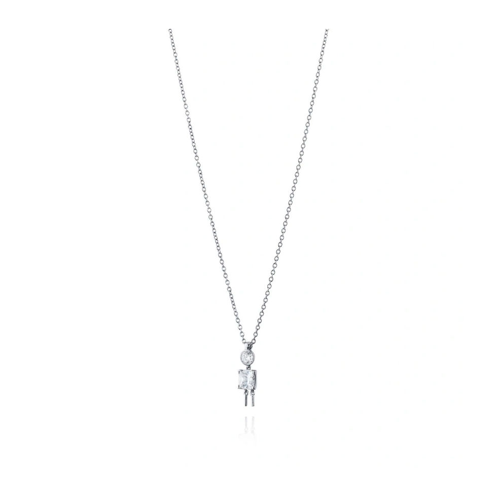 Thumbnail: Colar MiniMe Branco MENINO