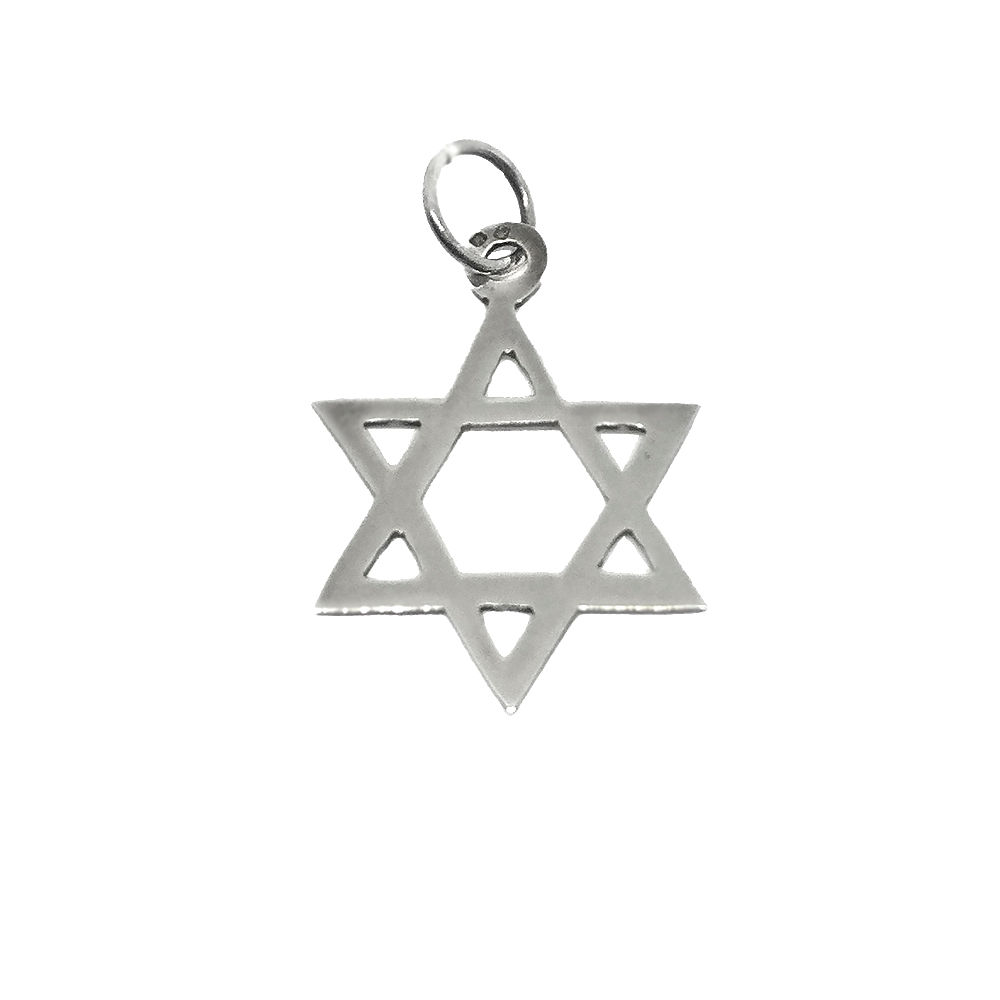 Pendente ESTRELA DE DAVID L Prata