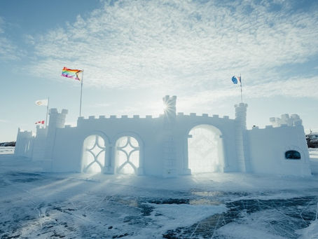 Snow Castle of Yellowknife, Northwest Territories 