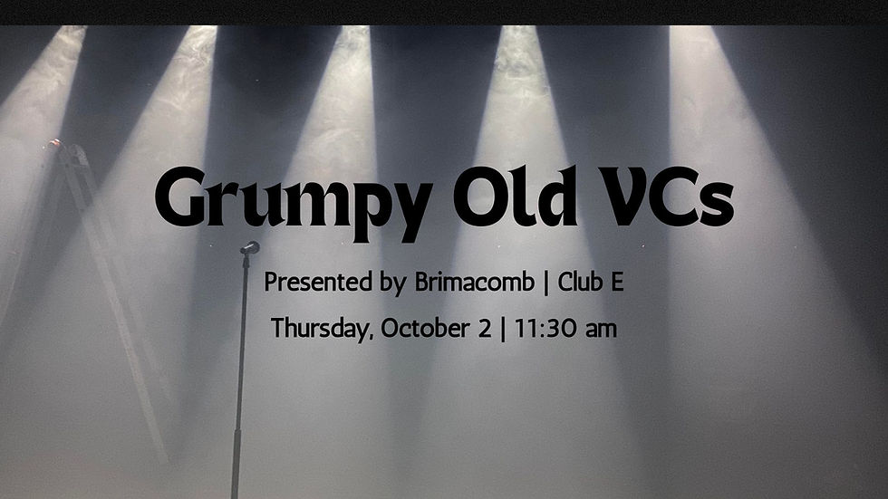 Grumpy Old VCs