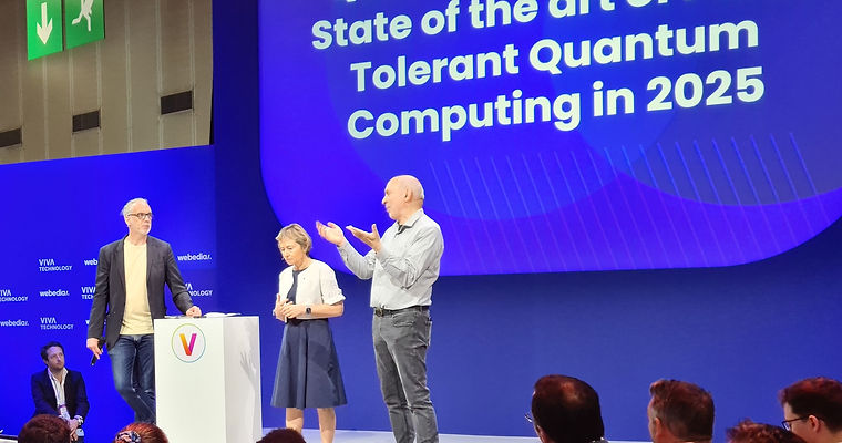 Michael hosting debate on Quantum Computing Vivatech 2025