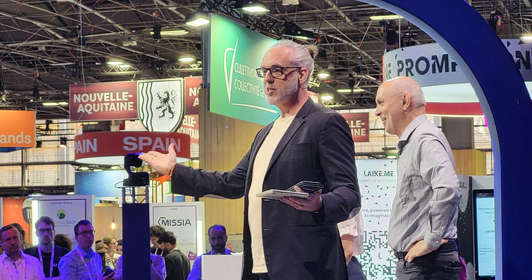 Michael Rickwood Presenting at Vivatech 2025