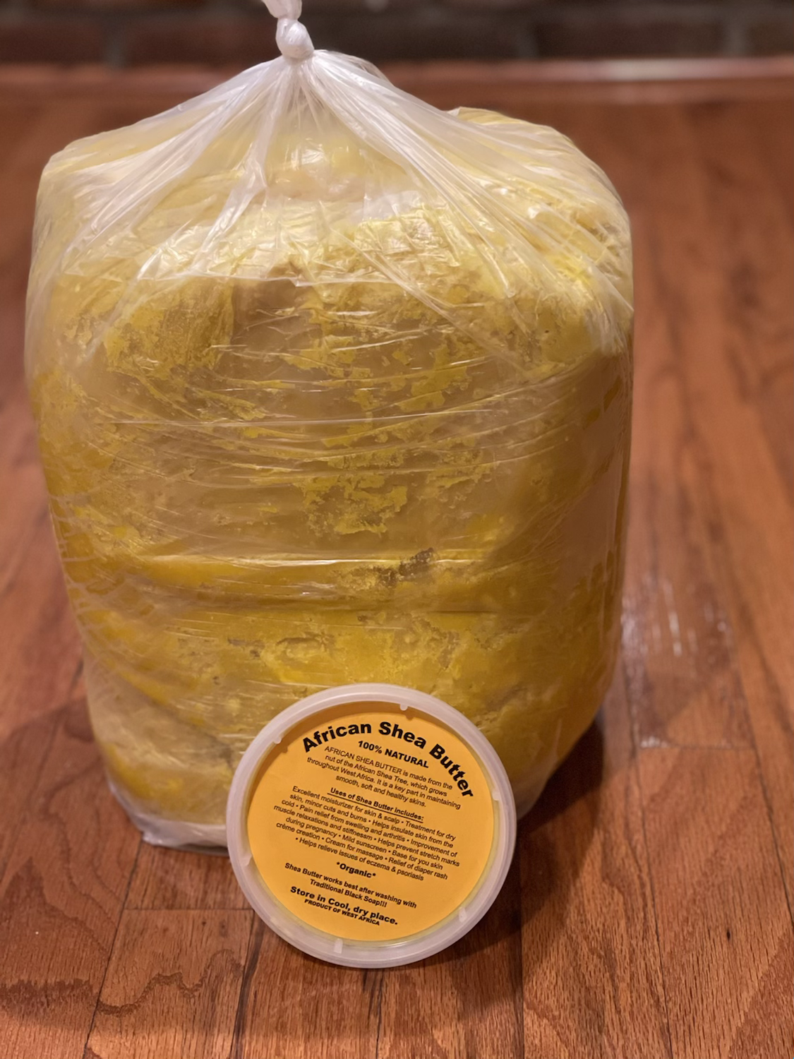 Africanbinbin  Organic Nut Shea Butter 100% Natural