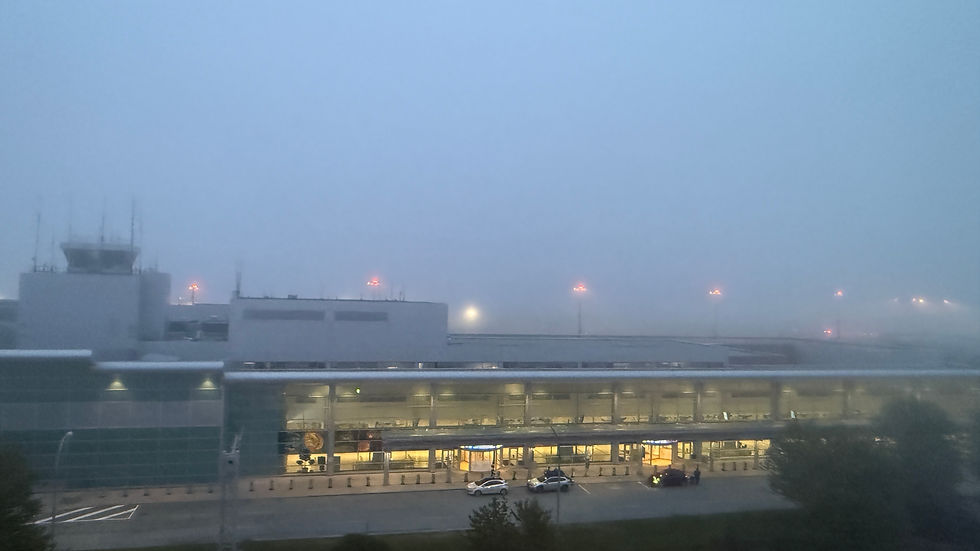 Nebel am Airport