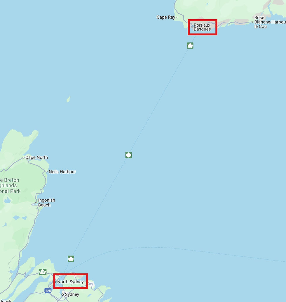 nova scotia - newfoundland