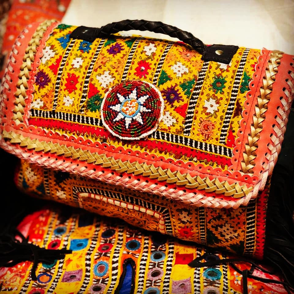 Thumbnail: Banjara slings handwoven leather 