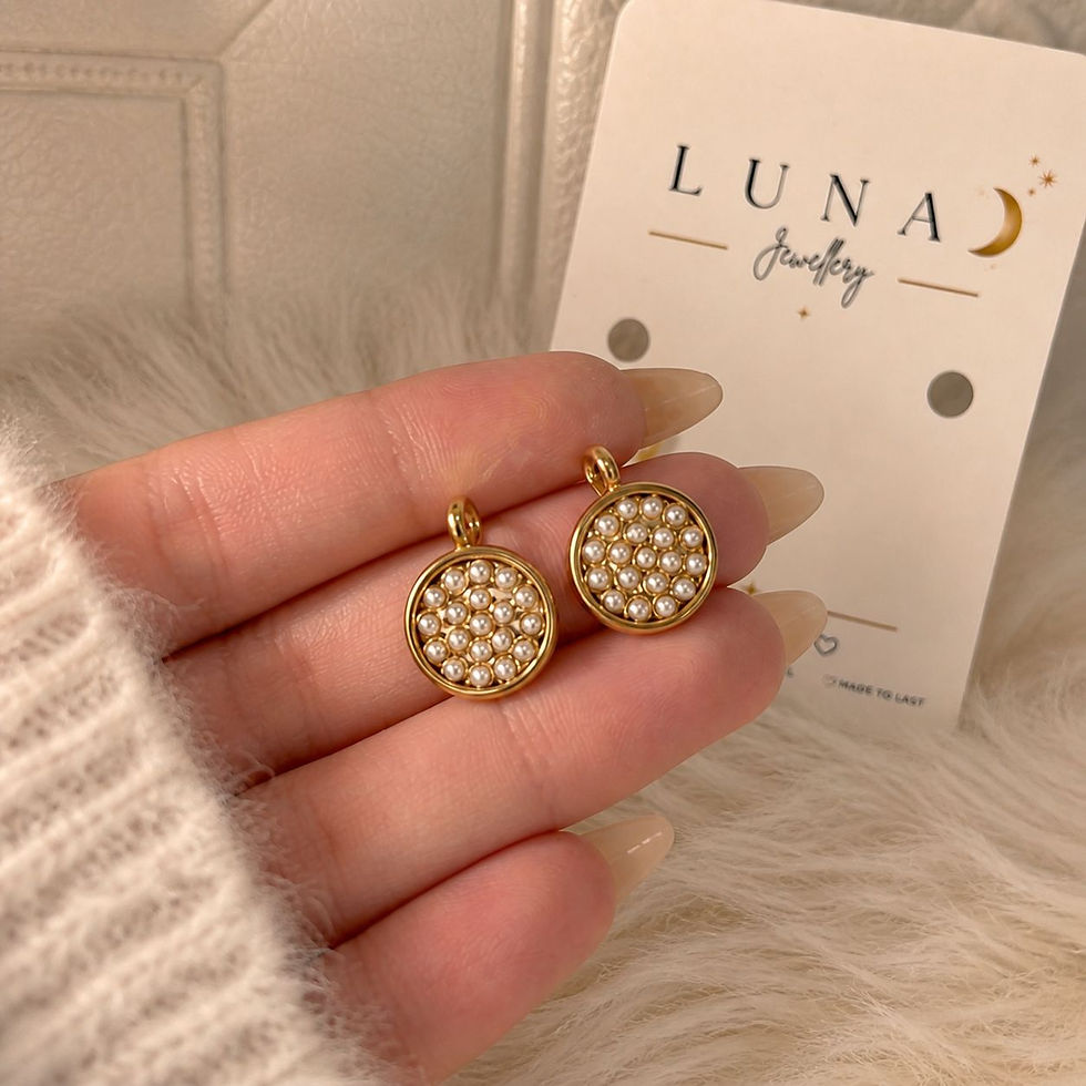 Miniature : Boucles perles