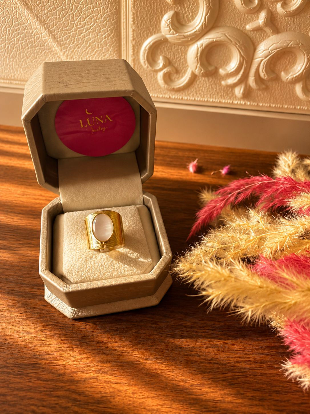 Bague statement or