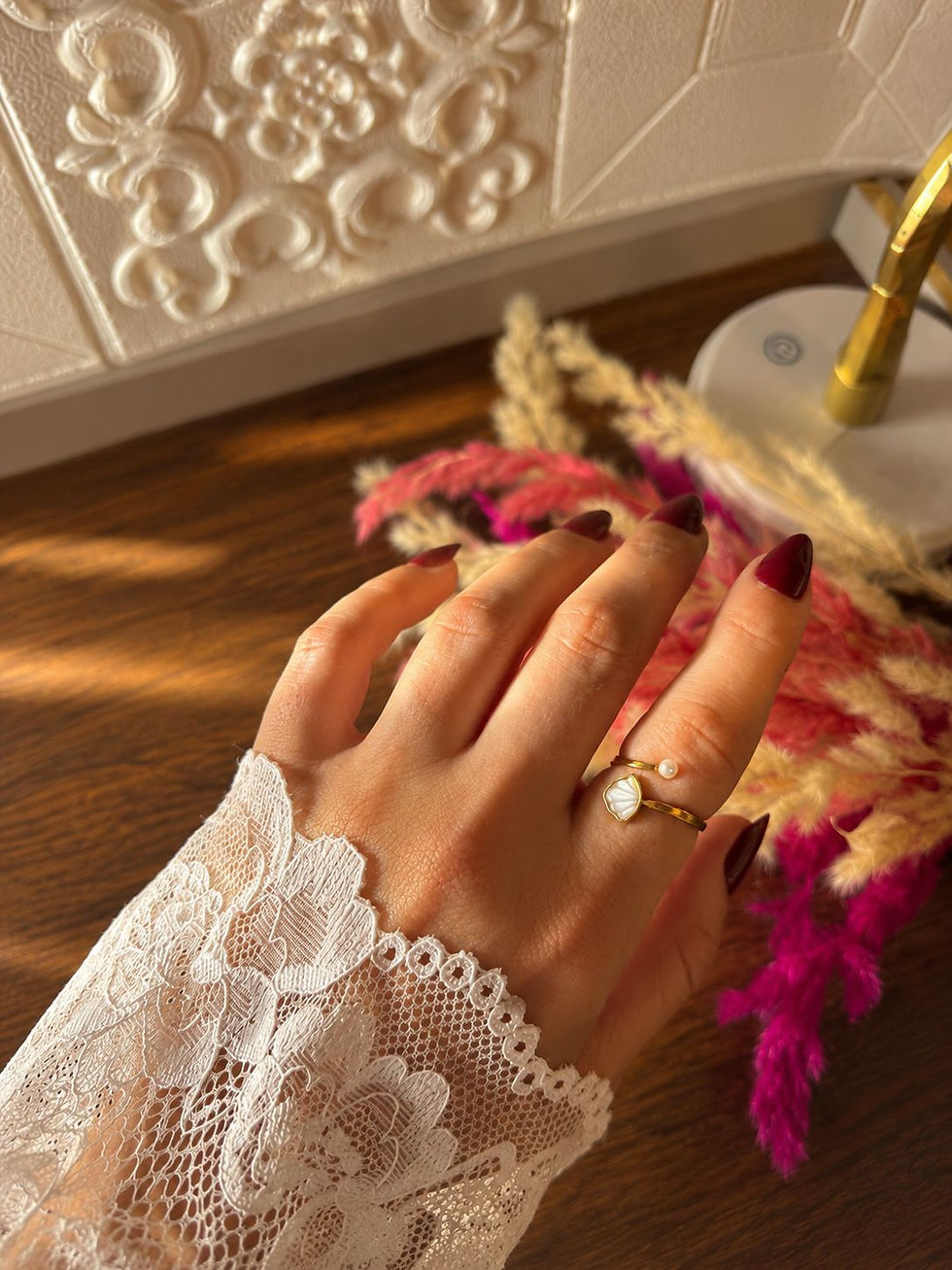 Miniature : Bague ajustable or