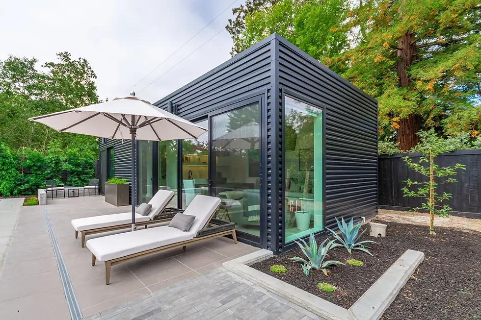 Backyard patios and ADUs