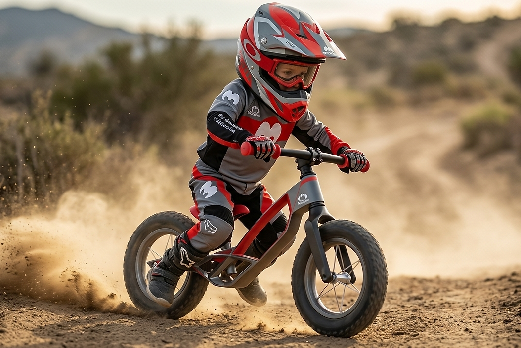 Off-road balance bike concept - Industrial design by Ron Ferencz.