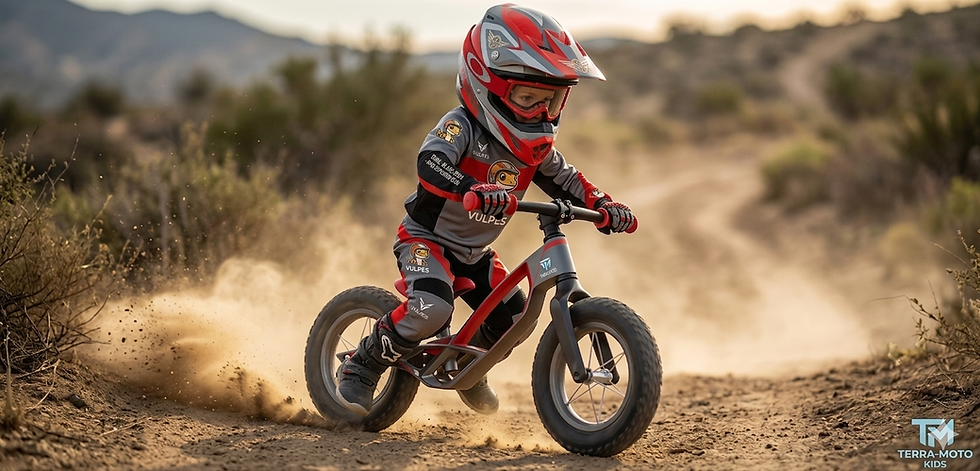 Off-road balance bike concept - Industrial design by Ron Ferencz.