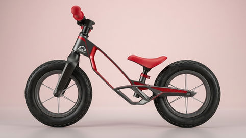 Off-road balance bike concept - Industrial design by Ron Ferencz.