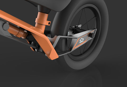 Off-road balance bike concept - Industrial design by Ron Ferencz.