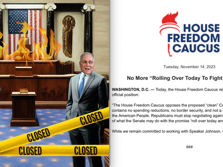 Government Shutdown... Tick, Tick, Tick-- Will Keeping It Open Cost MAGA Mike His Job?