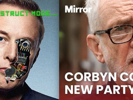 Grassroots vs. Gigawealth: Corbyn Builds a Movement, Musk Builds Brand Distraction