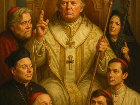 Pope Trump MMXXVIII: The Infallible Orange God-King of Golgotha