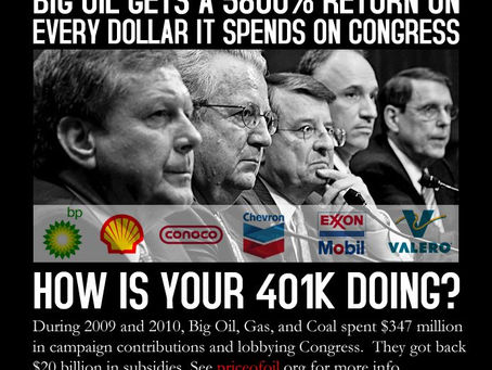 Congress Makes Corruption Legal... And We Pay The Price