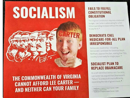 Lee Carter For Governor Of The Commonwealth Of Virginia