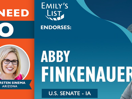 EMILY's List Brought Us Kyrsten Sinema. Now They Have Someone Just As Bad In Mind Now
