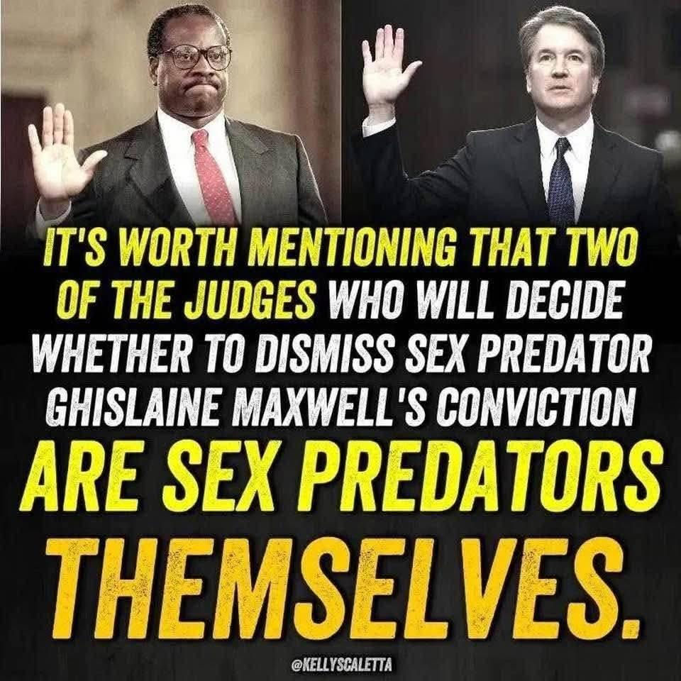 Midnight Meme Of The Day! No, The Sex Abusers On The Court Will Not Recuse Themselves