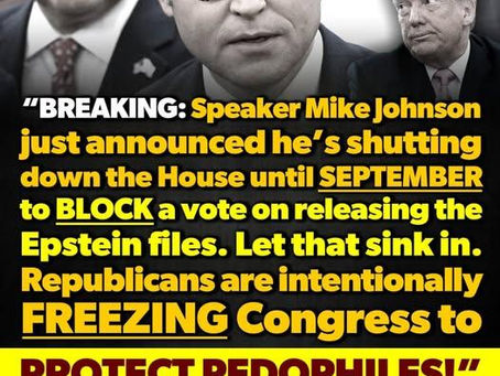 Midnight Meme Of The Day! Speaker Mike Johnson Vies For The Title Of America's Most Evil!