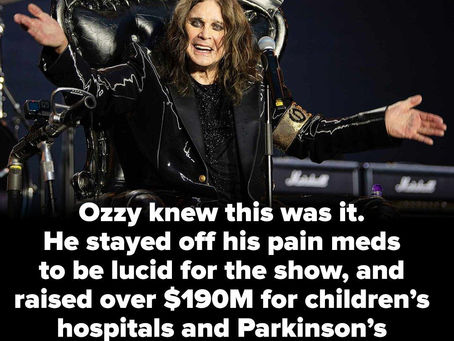 Midnight Meme Of The Day! Ozzy Osbourne Went Out With A Glorious Positive Bang