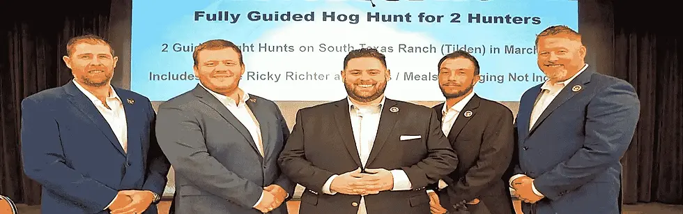 Strickland Auctioneers team at Fort Worth, Tx charity auction