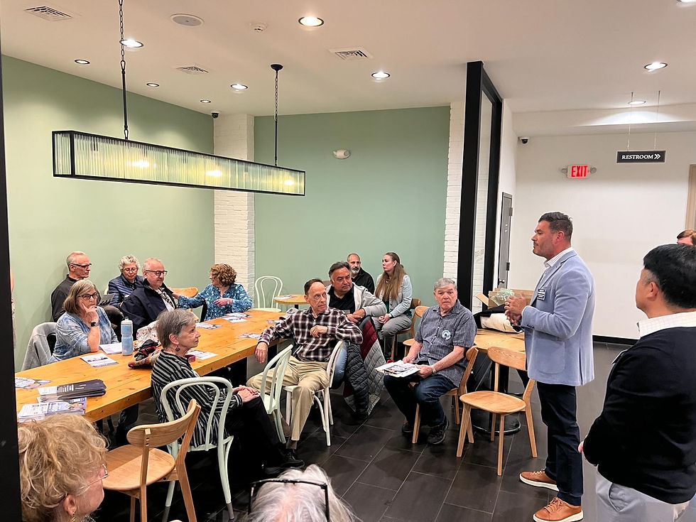 Pictures from our Meet and Greet Event