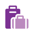 Icon of two suitcases