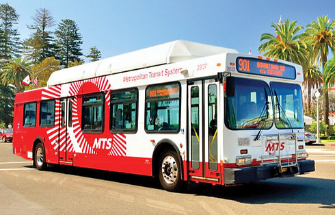 San Diego MTS bus