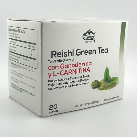 Reishi Green Tea with Ganoderma & L-Carnitine | ESB Distributers Reishi Green Tea with Ganoderma & L-Carnitine | ESB Distributers