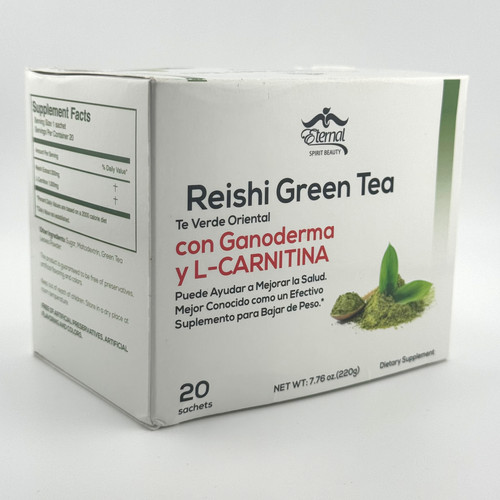 reishi green tea with ganoderma and l carnitine Reishi Green Tea with Ganoderma & L-Carnitine