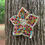 Thumbnail: Mosaic Flowers / 9"x 9"x 1 1/2"