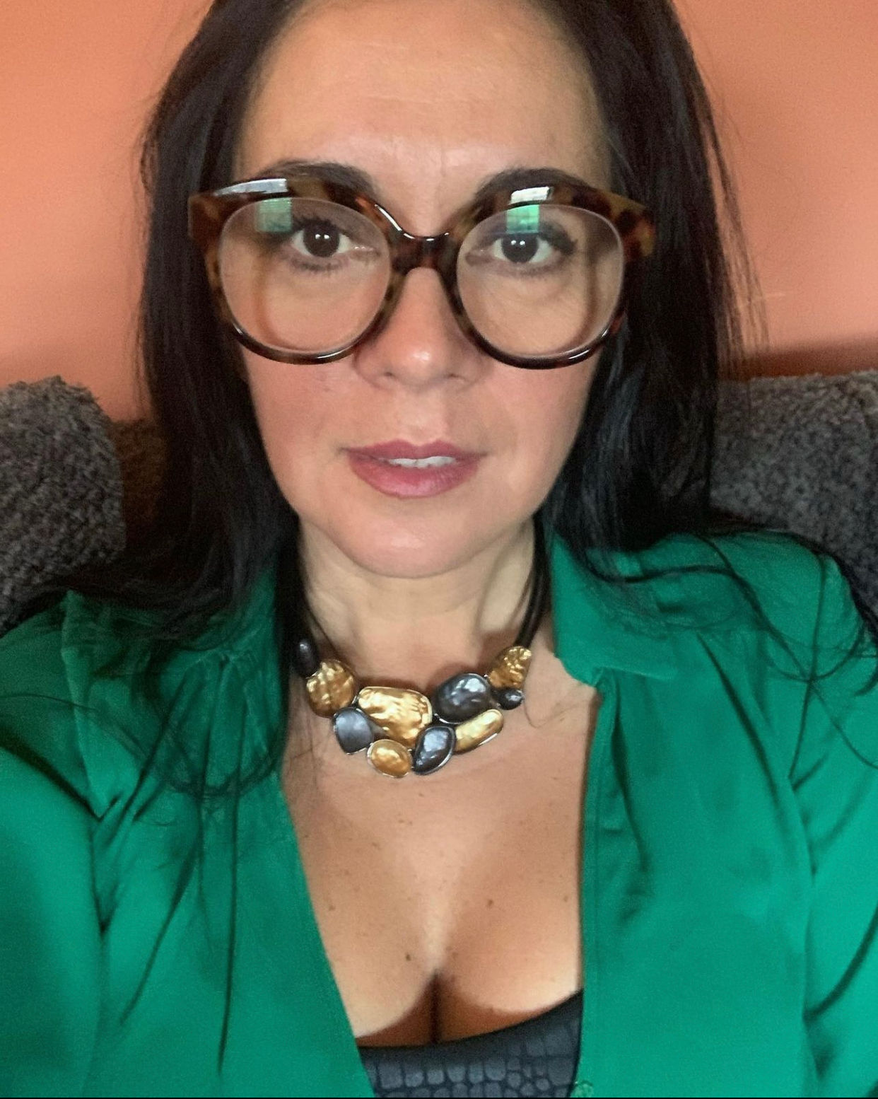  Golden style Statement Necklace