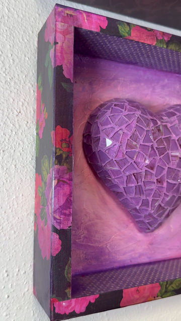 Thumbnail: poetic Heart Mosaic Art /By Margarita Warner