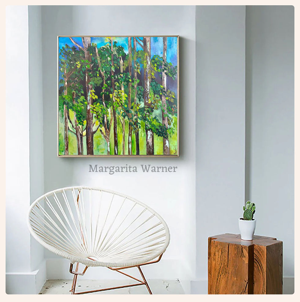 Thumbnail: ~Beautiful Dreams~ Original Acrilic Art / 25”x25”x2” 