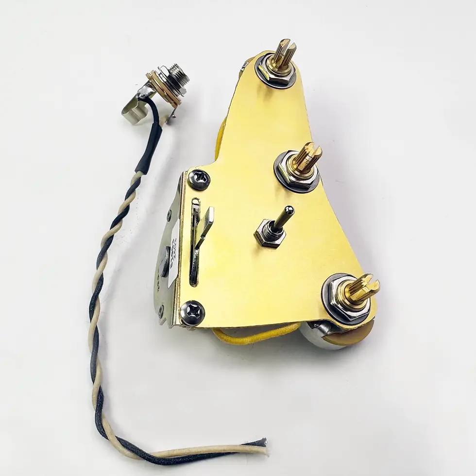 Thumbnail: Stratocaster Custom 7-Way Modern Wiring Harness SPST (Bridge Tone)
