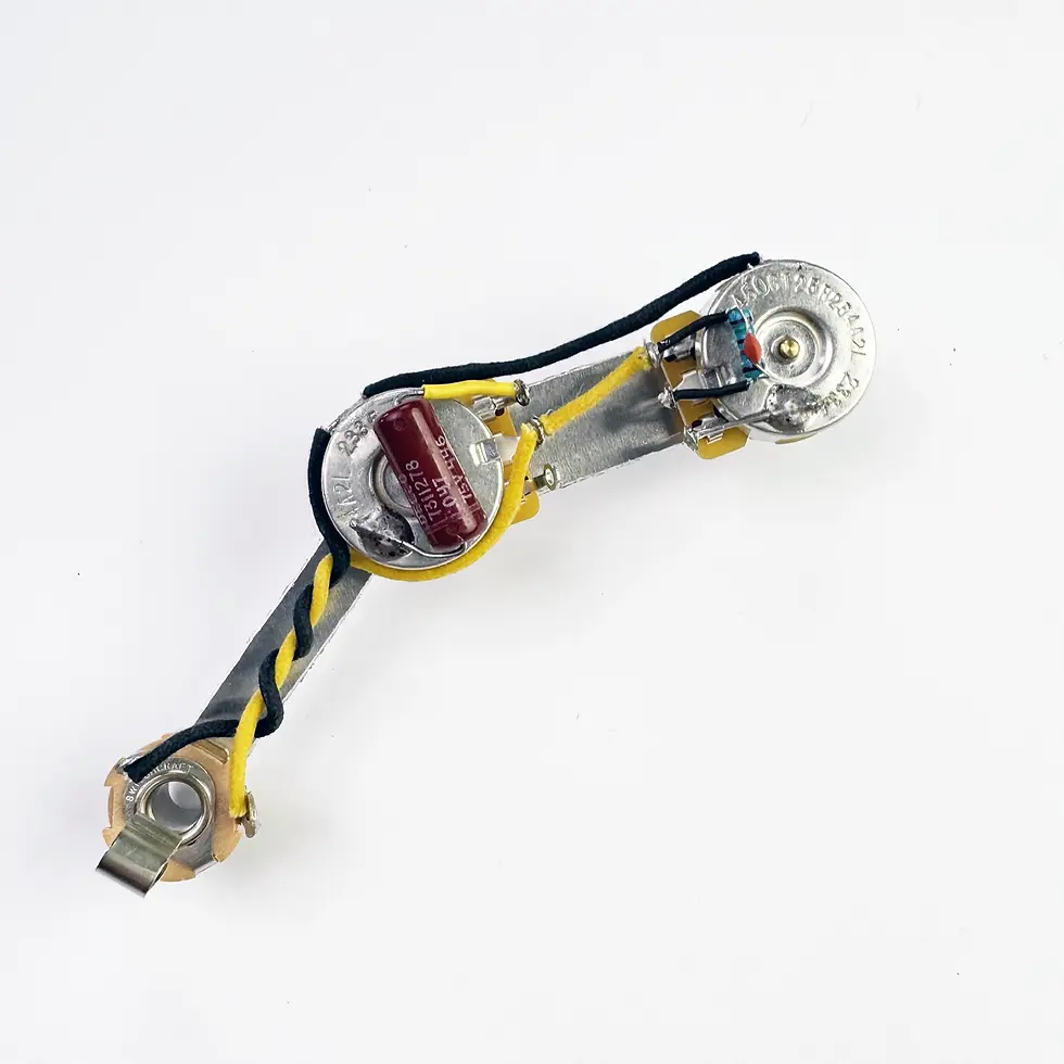 Precision P Bass Modern Wiring Harness .047uF Cap TBC Legend Tone