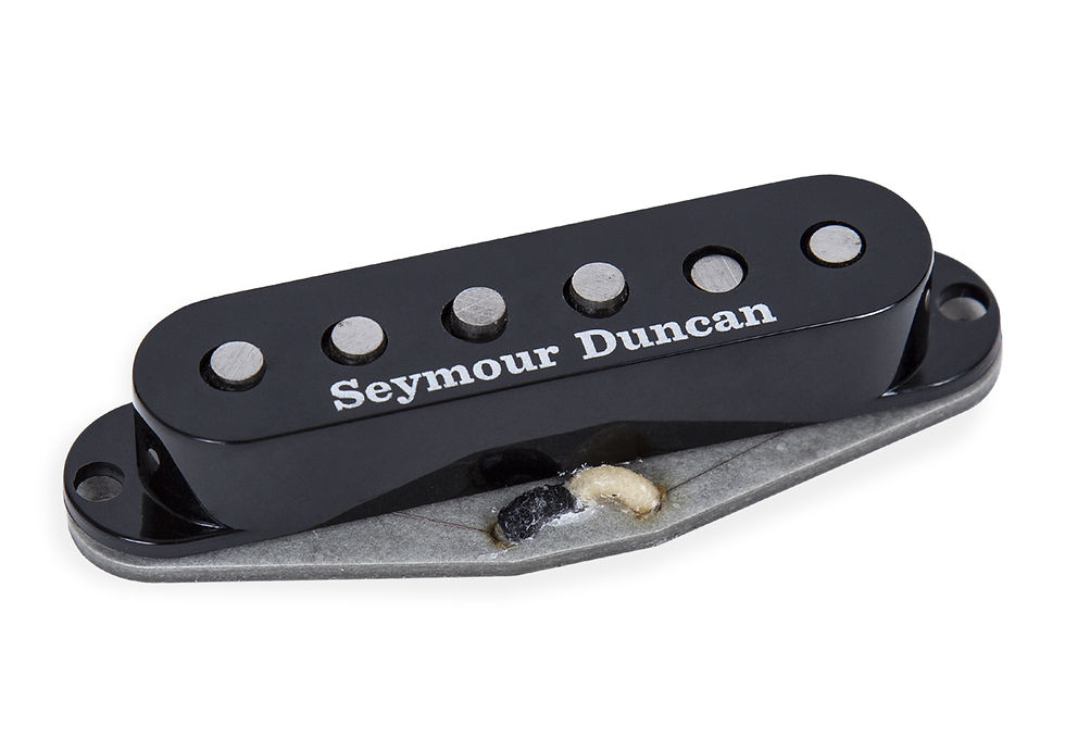 Thumbnail: Seymour Duncan Psychedelic Strat Pickup Set Black