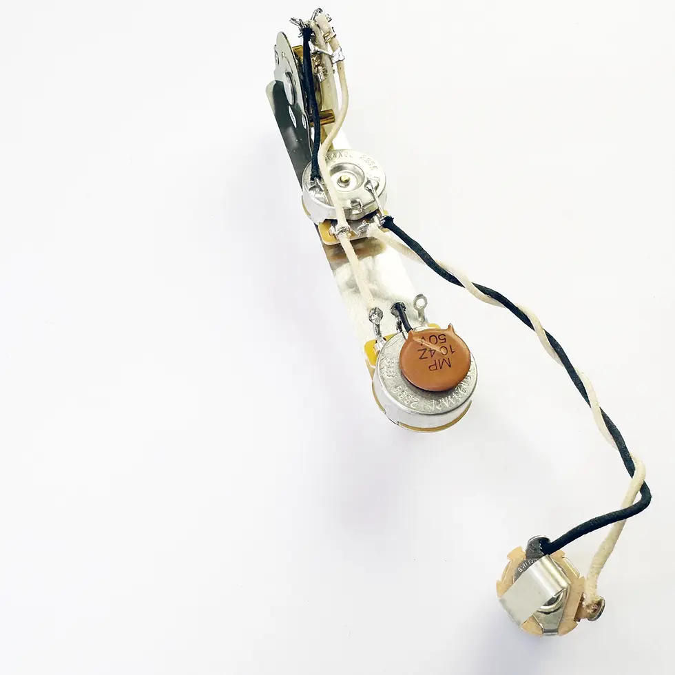Thumbnail: Telecaster 4-Way Modern Wiring Harness, .1 Ceramic Disc Cap