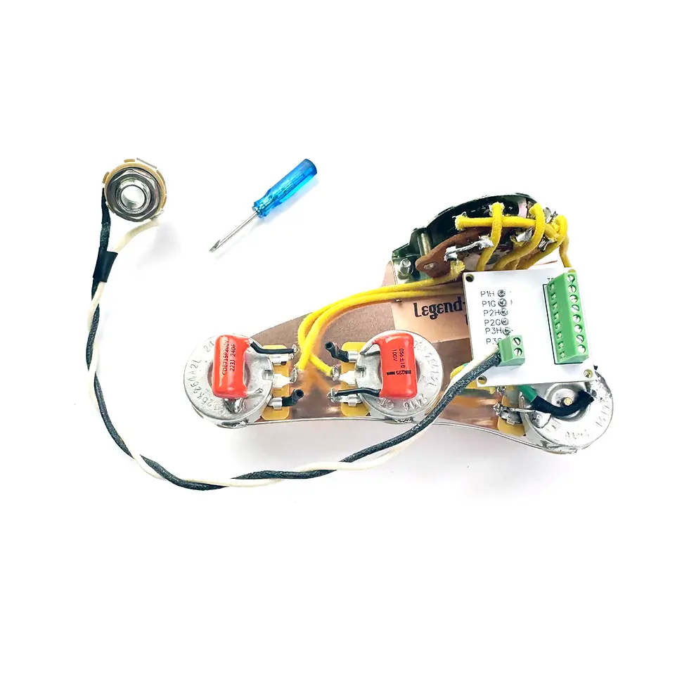 Thumbnail: Solderless Stratocaster Custom Dual Tone Wiring Harness (Bridge)